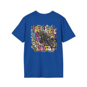 Blur Iron Horse Idiots T-Shirt — Retro Motorcycle Club Tee